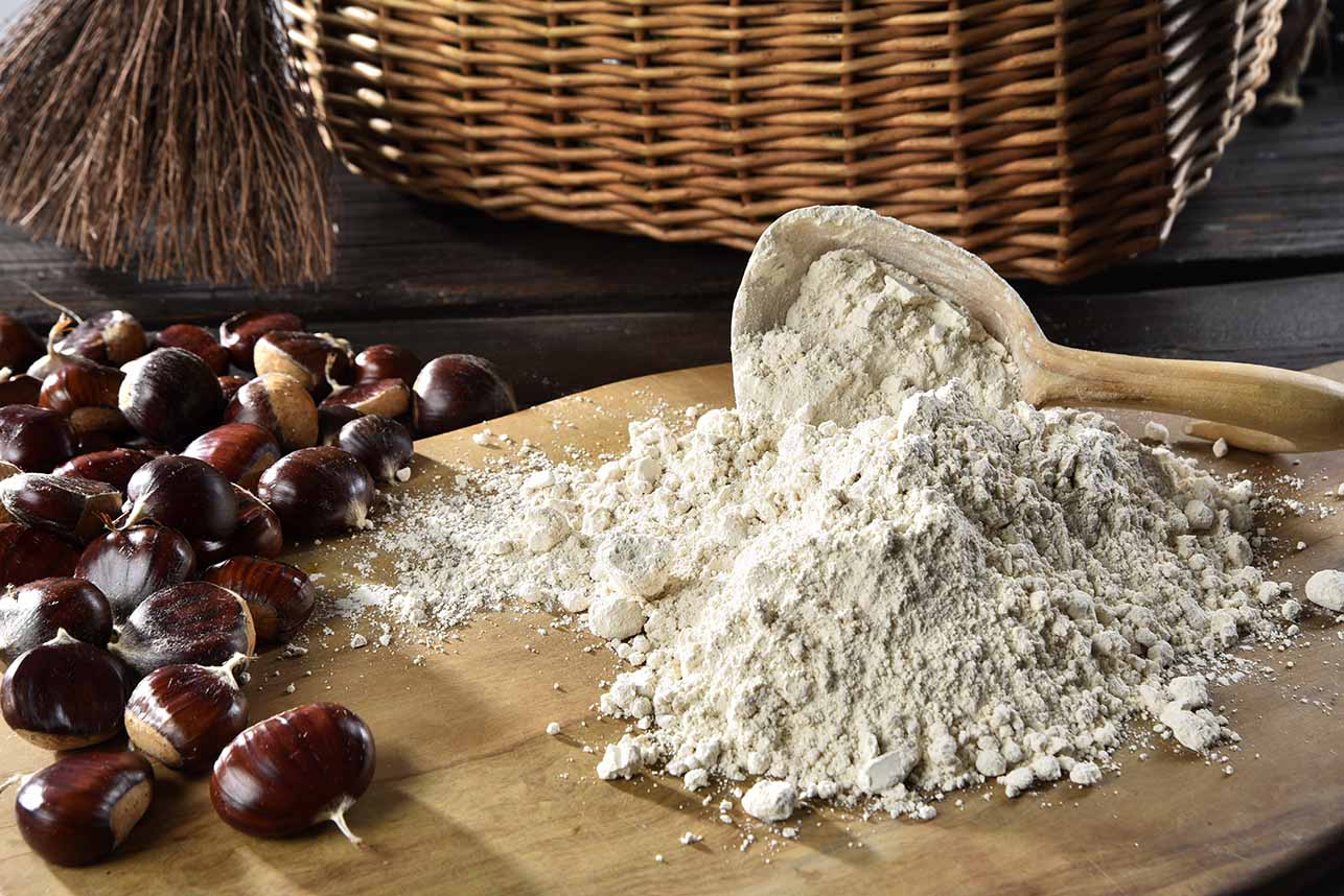 Chestnut flour from Monte Amiata